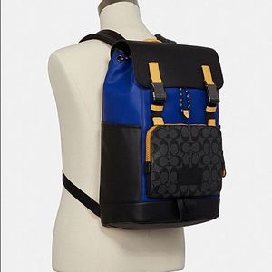 Coach men's backpack
